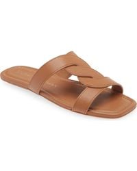 Stuart Weitzman - Ibiza Slide Sandal - Lyst