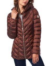 packable down & ecoplume coat bernardo