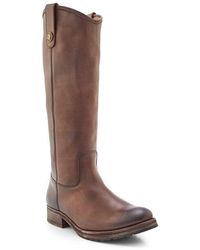 Frye - Melissa Double Sole Knee High Boot - Lyst