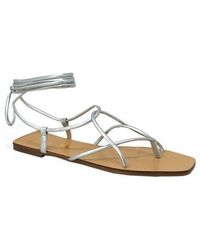 In Touch Footwear - Eve Ankle Wrap Sandal - Lyst