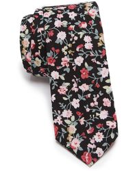 Original Penguin - Harkins Floral Print Tie - Lyst