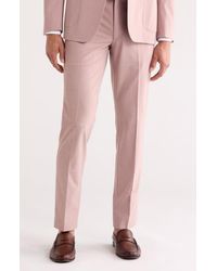 Calvin Klein - Slim Fit Stretch Suit Pants - Lyst