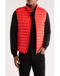 Save The Duck - Remo Water Resistant Packable Puffer Vest - Lyst
