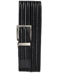 Ted Baker - Reversible Braided Leather Belt - Lyst