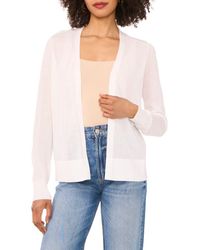 Vince Camuto - Tissue Knit Cardigan - Lyst