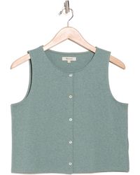 Madewell - Bacopa Button Front Tank Top - Lyst
