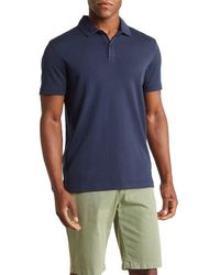 14th & Union - Solid Interlock Polo - Lyst