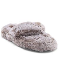 Rachel Roy - Faux Fur Slipper - Lyst