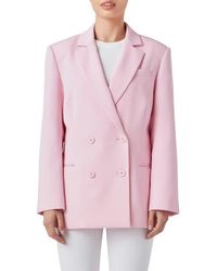 Endless Rose - Double Breasted Blazer - Lyst