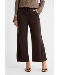 Max Studio - Crop Drawstring Pants - Lyst