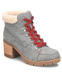 Kork-Ease - Evie Heeled Lace-Up Boot - Lyst