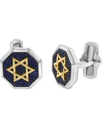 Effy - Star Of David Cuff Links - Lyst