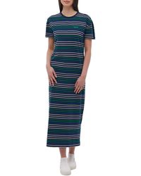 Bench - Phoena Stripe T-shirt Dress - Lyst