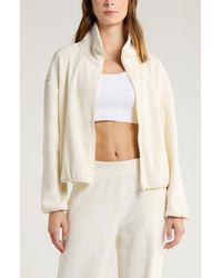 Zella - Plush Rib Jacket - Lyst