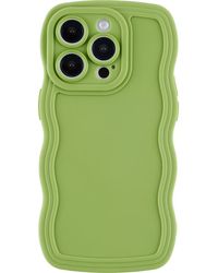 Auramma - Solid Wavy Bumper Iphone 14 Pro Case - Lyst