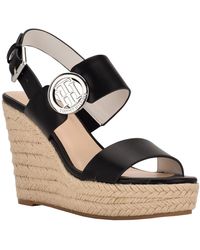 Tommy Hilfiger Wedge sandals for Women - Up to 58% off at Lyst.com