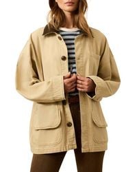 Faherty - Sunwashed Canvas Barn Jacket - Lyst