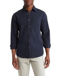 Theory - Irving 2P Spring Ripstop Shirt - Lyst