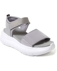 Dearfoams - Odell Ankle Strap Platform Sandal - Lyst