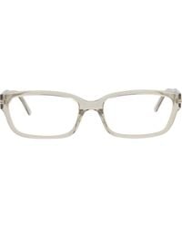 Balenciaga - 55Mm Rectangular Optical Glasses - Lyst
