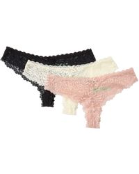 Honeydew Intimates - Honeydew 3-pack Lace Thong - Lyst