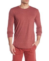 goodlife tri blend scallop crew