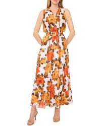 1.STATE - Split Neck Maxi Dress - Lyst