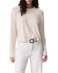 Rag & Bone - The Knit Stripe Long Sleeve T-Shirt - Lyst