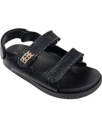 Bebe - Logo Sandal - Lyst