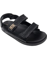 Bebe - Logo Sandal - Lyst