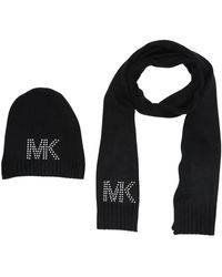 michael kors beanie and scarf