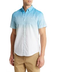 Original Penguin - Short Sleeve Cotton Tonal Hombre Button-up Shirt - Lyst