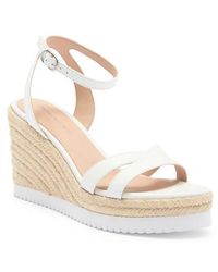 Stuart Weitzman - Catlina Ankle Strap Espadrille Platform Wedge Sandal - Lyst
