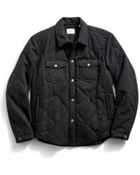 Billy Reid - Onion Quilted Wool Blend Shirt Jacket - Lyst