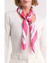 Steve Madden - Sardine Print Square Scarf - Lyst
