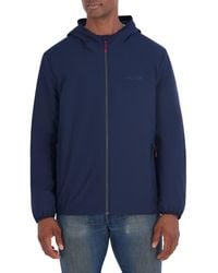 Nautica - Transitional Hooded Zip Jacket - Lyst