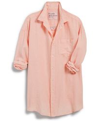 Frank & Eileen - Mackenzie Oversize Linen Button-Up Shirt - Lyst