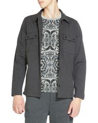 Civil Society - Bennett Knit Shirt Jacket - Lyst