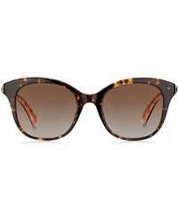 Kate Spade - Bianka 52mm Polarized Cat Eye Sunglasses - Lyst
