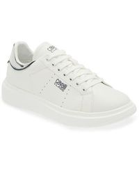 Roberto Cavalli - Cavalli Class Metallic Trim Low Top Sneaker - Lyst
