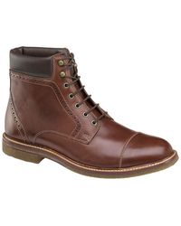 johnston and murphy forrester cap toe boot