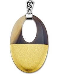 Samuel B. - Oval Shimmer Pendant - Lyst