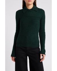 Rag & Bone - Madix Wool & Alpaca Blend Sweater Polo - Lyst