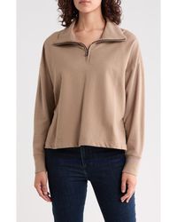 James Perse - Half-Zip Pullover - Lyst