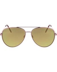 Roxy - 58Mm Mod Rounded Aviator Sunglasses - Lyst