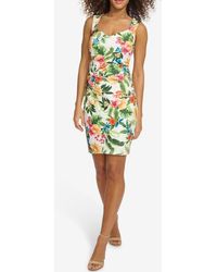 Siena Jewelry - Crepe Print Minidress - Lyst