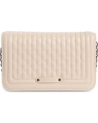 Longchamp - Quilted Leather Flap Wallet On A Chain - Lyst
