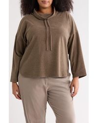 Max Studio - Funnel Neck Top - Lyst