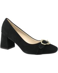 Ron White - Lailyn Weatherproof Square Toe Pump - Lyst