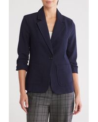 Amanda + Chelsea - One-Button Blazer - Lyst